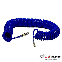 Пневмошланг витой полиуретановый армированный 8х12х10 мм (UBCS801210)