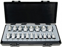 1/2" Набор головок 12-гранный 19 пр. (5/16"-1-1/4") (4194-9)