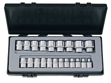 1/2" Набор головок 12-гранный 21 пр. (8-32 мм) (4212-9)