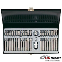 Набор насадок HEX,TORX,SPLINE  40 ед. Force (4401)